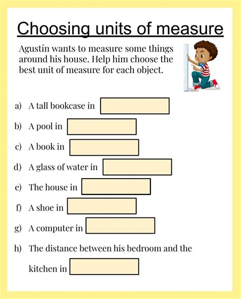 Measure Worksheets