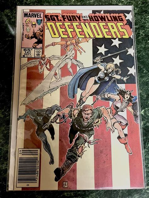 Defenders Sgt Fury And Howling Marvel Comics Newsstand