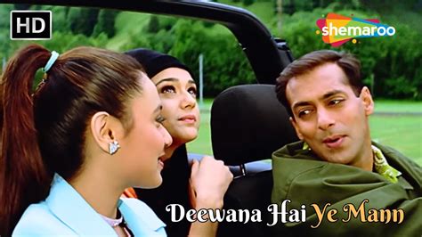 Deewana Hai Ye Mann Hd Video Salman Khan Priety Zinta Rani