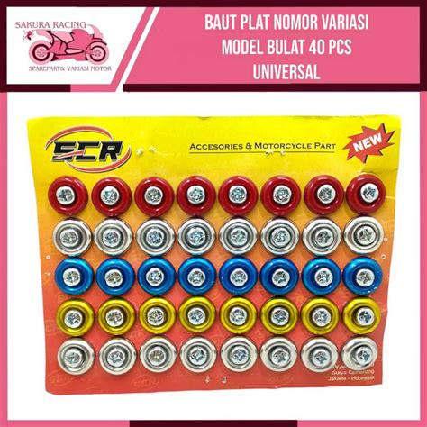 Jual Baut Plat Nomor Baut Variasi Model Bulat Baut Obeng Plat Nomor