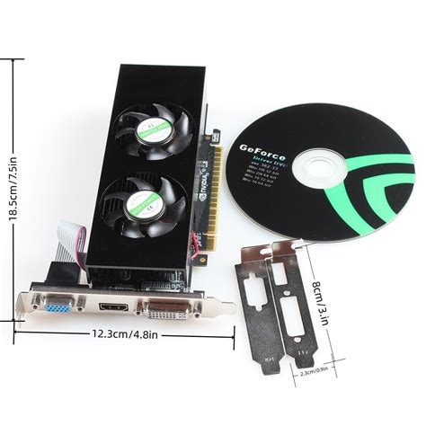 Placa De Vídeo Afox Geforce Gtx 750 Af750 4096d5l4 4gb Gddr5 128 Bits Pci Express 3 0