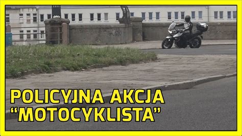 G Og W Motocyklem Ponad Km H W Terenie Zabudowanym Youtube