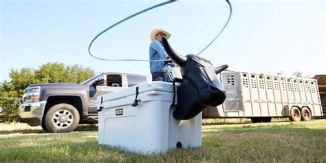 Learn How To Rope With YETI's Slick Horns Roping Dummy | Roping dummy ...