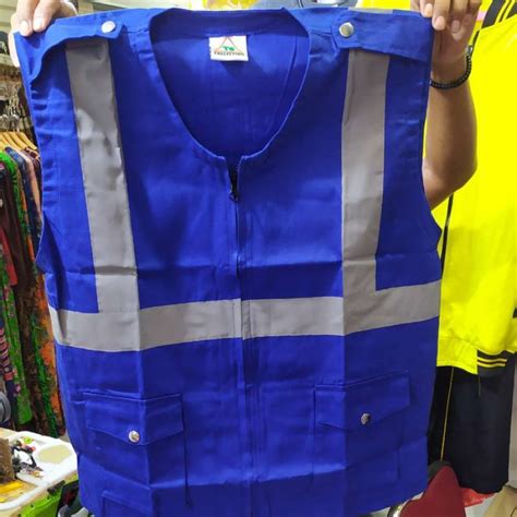 Jual Rompi Safety Proyek Biru Bca Di Seller Bena Store Wanajaya Kab