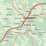 Rovaniemi Finland Map - TravelsFinders.Com