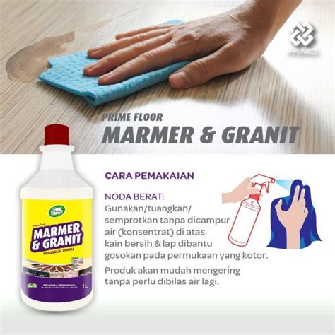 Jual Primo Pembersih Marmer And Granit Cleaner 1 Liter Anti Kuman Di