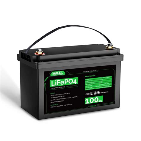 Buy Hqst12 Volt 100ah Lifepo4 Lithium Iron Phosphate Battery Built In Optimized Bms With Low