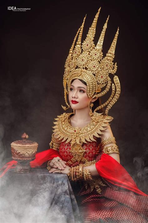 Cambodian Clothes Cambodian Dress Cambodian Art Traditional Thai Clothing Traditional