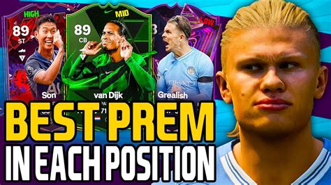 Best Meta Premier League Players In Each Position EA FC 24 All Prices