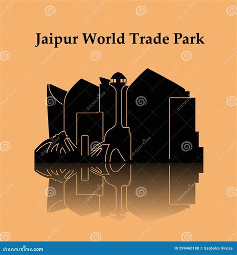 World Trade Park, Jaipur, India Stock Vector - Illustration of downtown ...