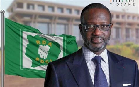 Gypte Et Afrique C Te Divoire Tidjane Thiam Lu Pr Sident Du Pdci