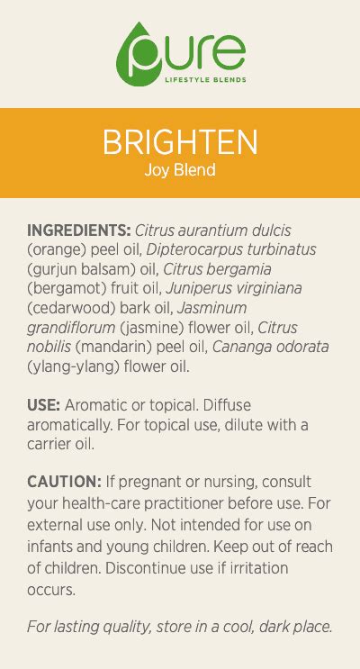 Pure™ Brighten Joy Essential Oil Blend