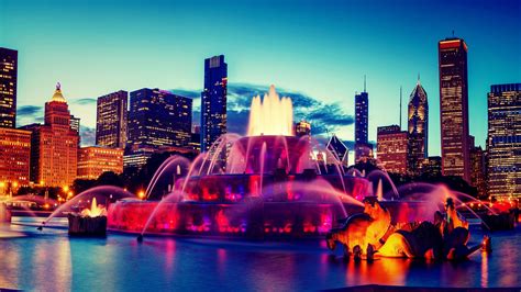 Purple Chicago Wallpapers Wallpaper Cave