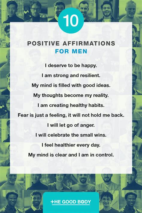 45 Daily Affirmations For Men Powerful And Positive Messages