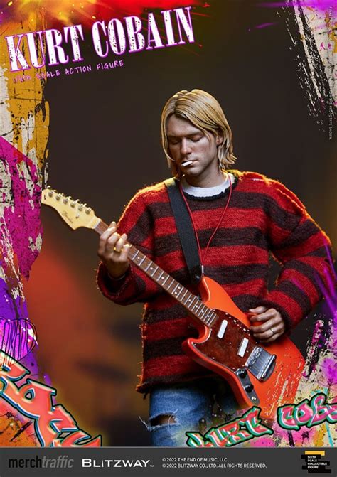 Kurt Cobain On Stage Premium Ultimate Masterpiece Series 16 Action