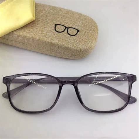 Tr90 Flexble Frame Eyeglasses For Unisex Replaceable Lens High Quality Free Hard Case 17007