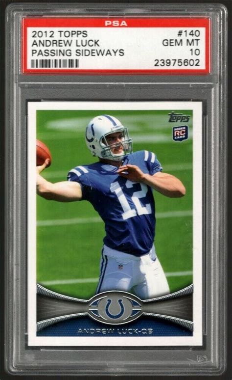 Andrew Luck Football Card Database Newest Products Will Be Shown