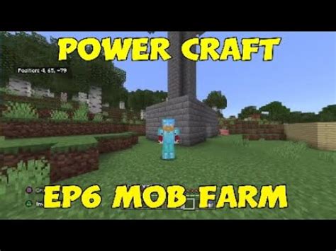 Minecraft Power Craft Ep Mob Farm Youtube