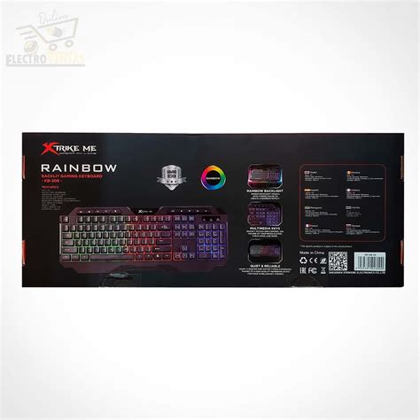 YK221221 TECLADO GAMER XTRIKE ME KB 306 VENTAS POR MAYOR BOLIVIA