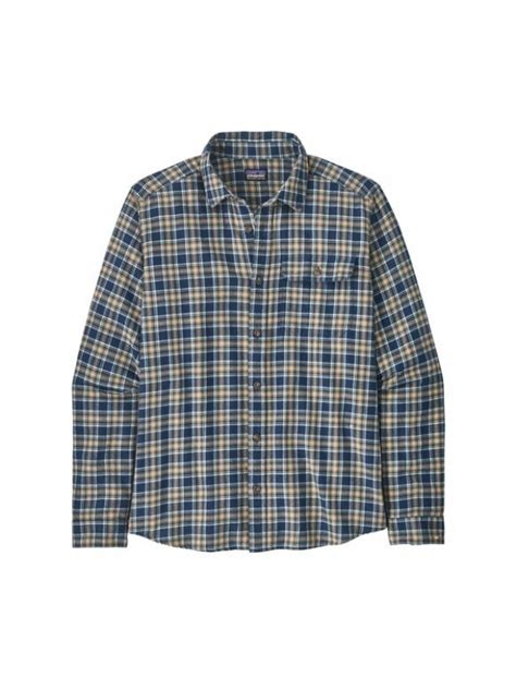 Patagonia Men S Long Sleeved Cotton In Conversion Fjord Flannel Shirt