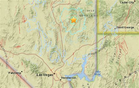 Las Vegas feels magnitude-5.4 earthquake 100 miles away | Honolulu Star ...