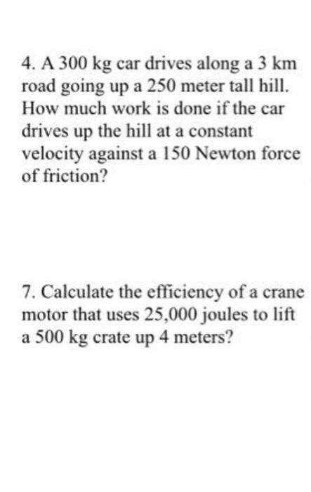 Solved A Kg Car Drives Along A Km Road Going Up A Chegg