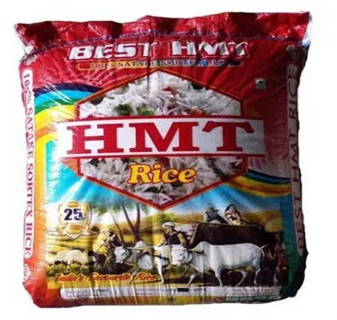 Best Hmt Rice Packaging Type Bag Packaging Size Kg At Rs