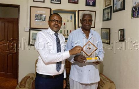 Mbarara Hospital Ex Board Chair Prof John Iraka Honoured For