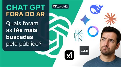 Chat Gpt Ta Fora Do Ar - Chat GPT fora do ar: quais foram as IAs mais procuradas?