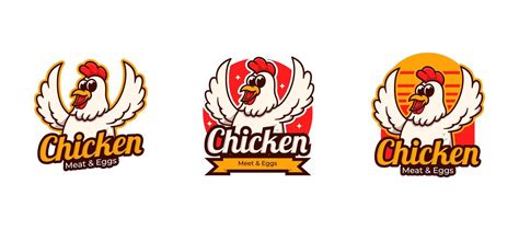 Chicken Meat And Eggs Logo Concept 15844373 Vector Art At Vecteezy