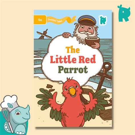 red parrot ages   level  kids books twinkl