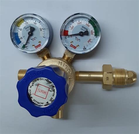 Misatu Make Oxygen Single Stage Regulator Two Gauge Manufacturer At