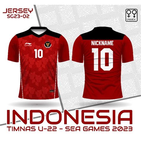 Jual Jersey Timnas Indonesia Sea Games Jersey Timnas Indonesia