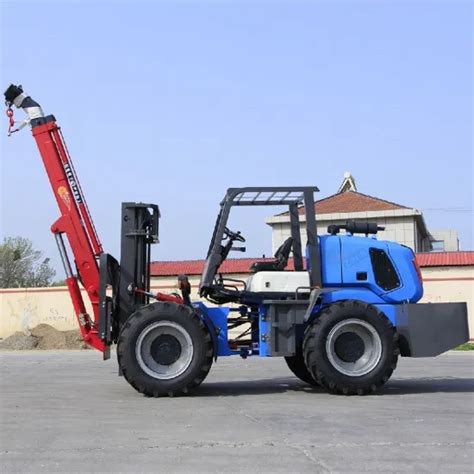 Engineering Machinery Elite 4 Wd 5 Tonne Rough Terrain Forklift With