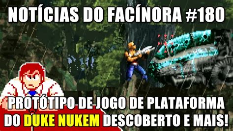 Descoberto Prot Tipo De Duke Nukem De Plataforma Final Fight Md E Mais