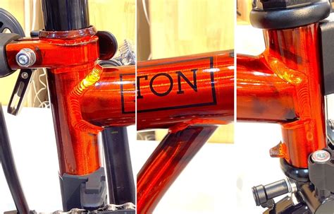 Eng New In Store That Is A Flame Lacquer One BROMPTON P Line Urban