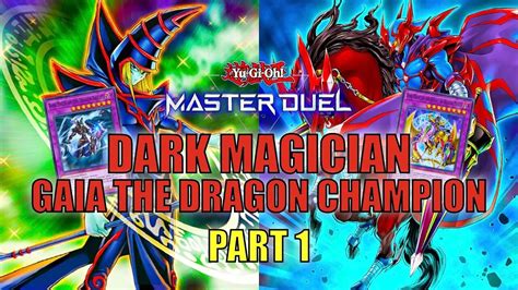 Dark Magician Gaia The Dragon Champion Rank Duels Gameplay Part