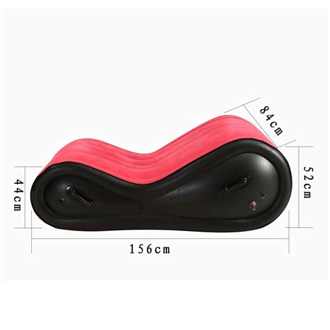 Inflatable Sex Sofa 440lb Load Carrying Capacity EP PVC Sex Furniture