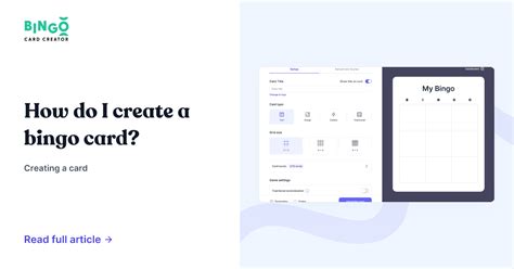 How Do I Create A Bingo Card? - Bingo Card Creator