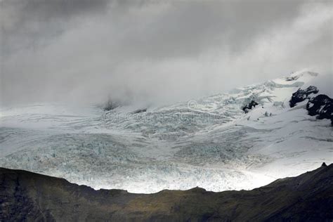 Vatnajokull Glacier Landscape In Iceland Stock Image Image Of Park Voluminous 160379207