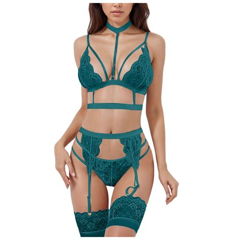 Amazon co jp 新しいセクシーなレースの下着セクシーなビキニ 3 点セット セクシーWomen Lingerie Sexy