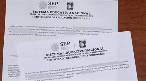 Imprimir Certificado De Preparatoria Y Bachillerato Pdf