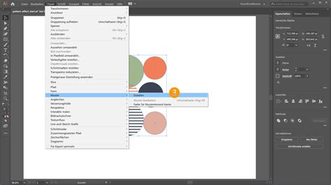 Einen Mustereffekt Erzeugen Mit Illustrator