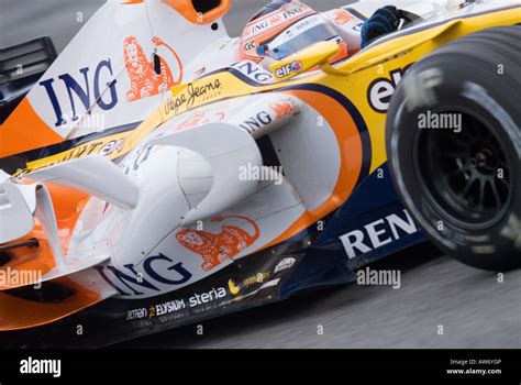 Nelson Piquet Jr Bra In The Renault R Racecar During Formula