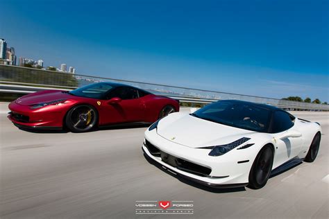 Ferrari 458 Novitec Vossen Forged Precision Series © Vossen Wheels