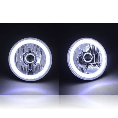 White Led Cob Smd Halo Angel Eye Halogen Light Bulb Metal