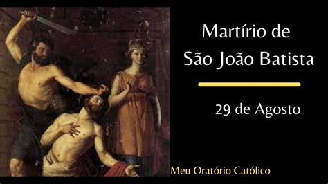 Santo do Dia Qual é o Santo de Hoje santo do dia 29 de agosto