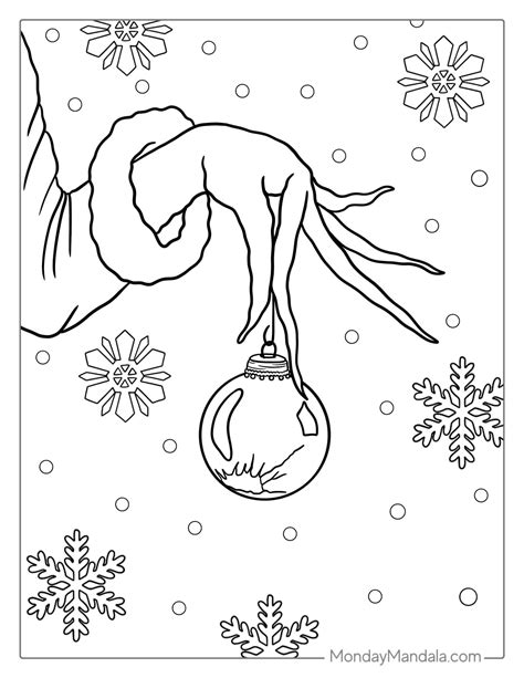 Grinch Coloring Pages Free Pdf Printables Grinch Coloring Pages