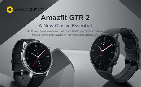 Amazfit Gtr 2 Smartwatch With 3gb Music Storage Gps Heart Rate Sleep