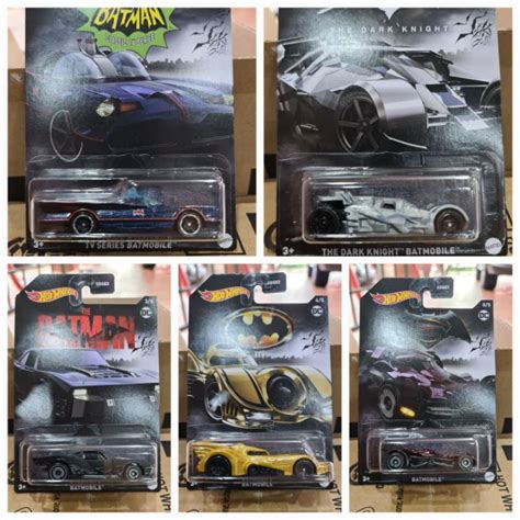 Hot Wheels DC Batman Batmobile Themed Variation Shopee Malaysia